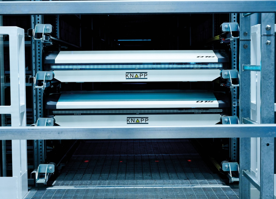 Herzstück der Automatisierungslösung wird das Kleinteilelager Evo Shuttle mit einer Bauhöhe von 20 Metern sein. - © Knapp Industry Solutions GmbH Herzstück der Automatisierungslösung wird das Kleinteilelager Evo Shuttle mit einer Bauhöhe von 20 Metern sein. - © Knapp Industry Solutions GmbH