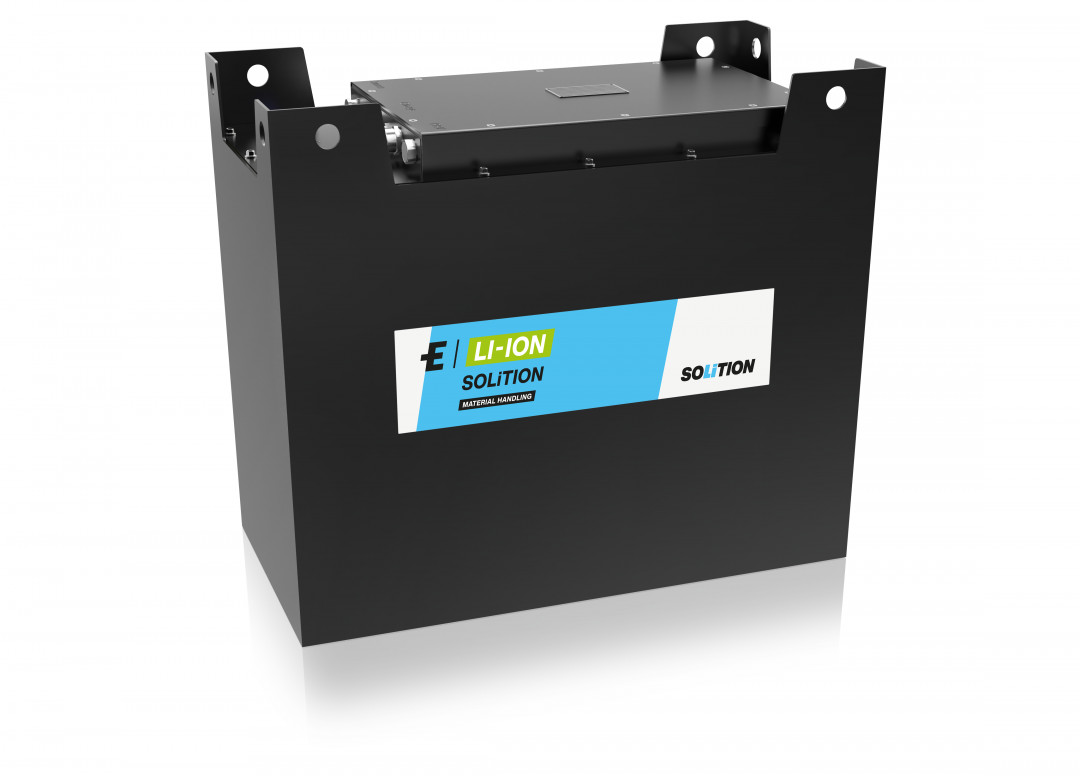 Neue Lithion-Ionen-Batterie für Flurförderzeuge - Copyright: Exide Neue Lithion-Ionen-Batterie für Flurförderzeuge - Copyright: Exide